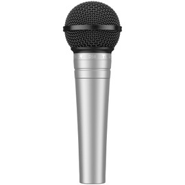 TONOR Cardioid Dynamic Vocal Microphone, Wired Vocal Mic with Integral Pop Filter and Spherical Mesh Grating, Handheld Mic with Noise Reduction, 6.35mm XLR Output, Singing, Stage, D58 Silver