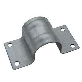 PremiumX Mast Clamp 48-50 mm 4-Hole Steel Mast Bracket Pipe Clamp SAT Antenna Mast Mounting Accessories