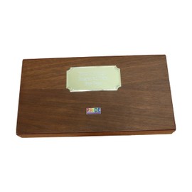 Gamekeepers Cottage gifts Pride Wooden Backgammon Pub Set In Magnetic Box & FREE ENGRAVING 557