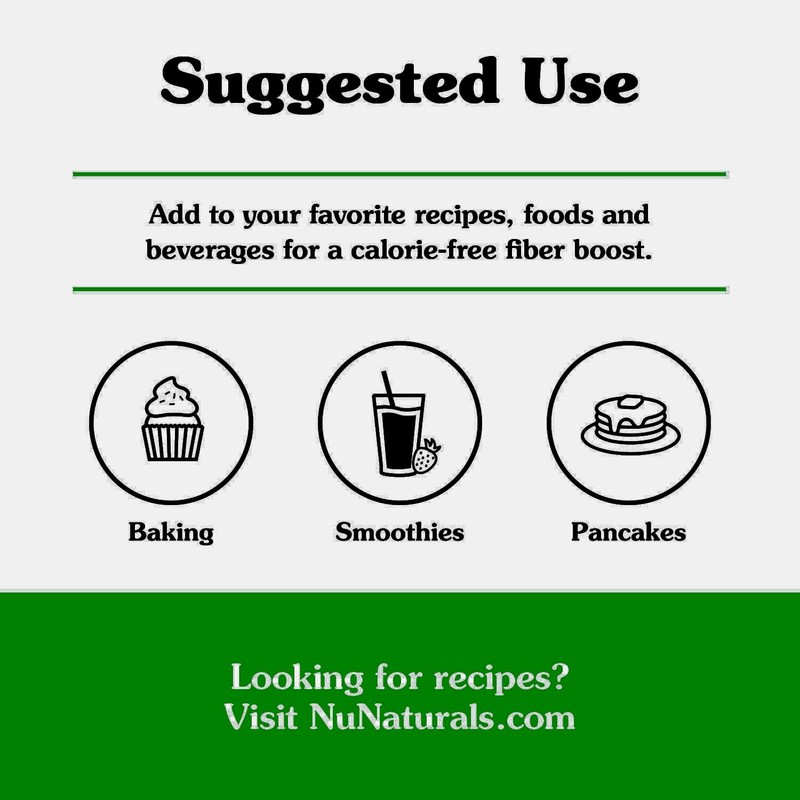NuNaturals Bamboo Flour, 12 oz. (2-Pack)