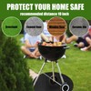 Fire Pit Mat, 39 in Under Grill Mat Fire Resistant