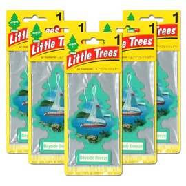リトルツリー ベイサイドブリーズ 5枚セット Little Trees Bayside Breeze 芳香剤 車 部屋 吊り下げ USA エアフレッシュナー マリン オーシャン 海