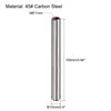 sourcing map M6 Internal Thread Dowel Pin 6pcs 10x100mm Chamfering
