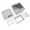 1Recessed Floor Electrical Outlet Kit,Waterproof Electrical Outlet Covcer Box with