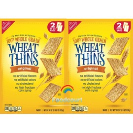 Nabisco 2 Packs Nabisco Original 100% Whole Grain Wheat Thins 40 oz Each Pack