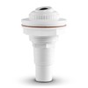 Paradies Pool Inlet Nozzle in White, Inlet Nozzle for Steel
