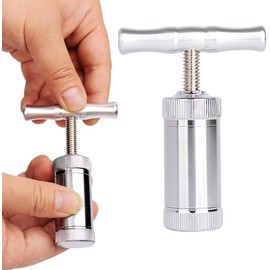Pollen Press Type T with a Handle for Herbs, Spices, Garlic, Pepper, Salt, Pollen Press Tool