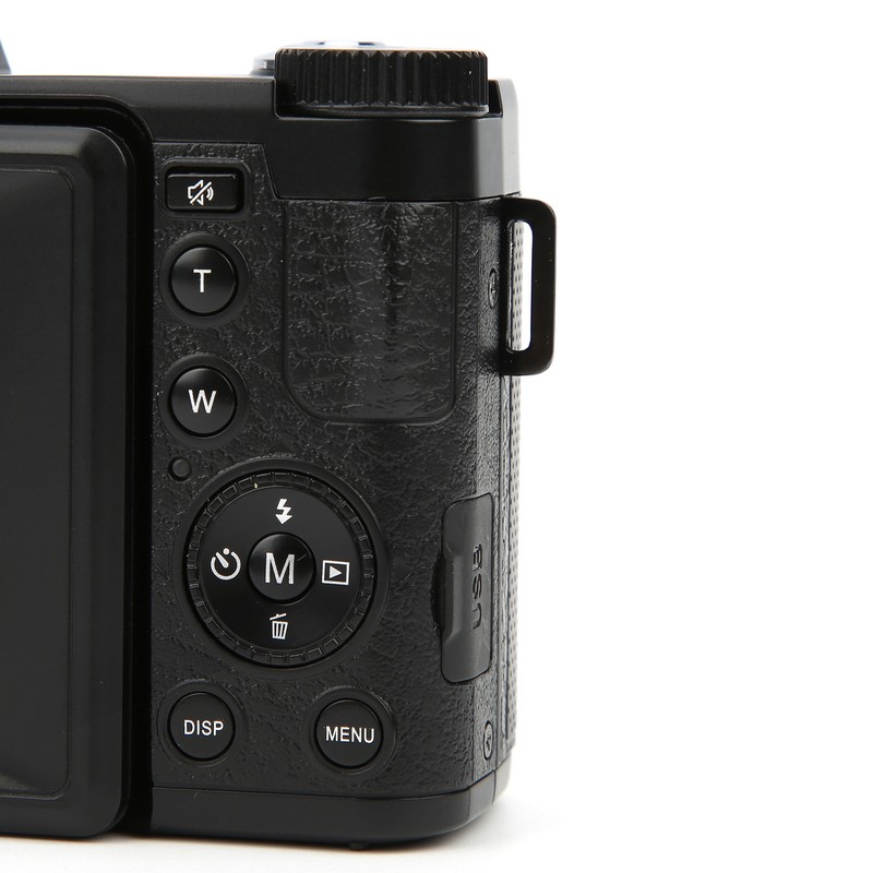 Digital Camera 3in LCD Screen 180 Degree Rotation 2.7K 30MP