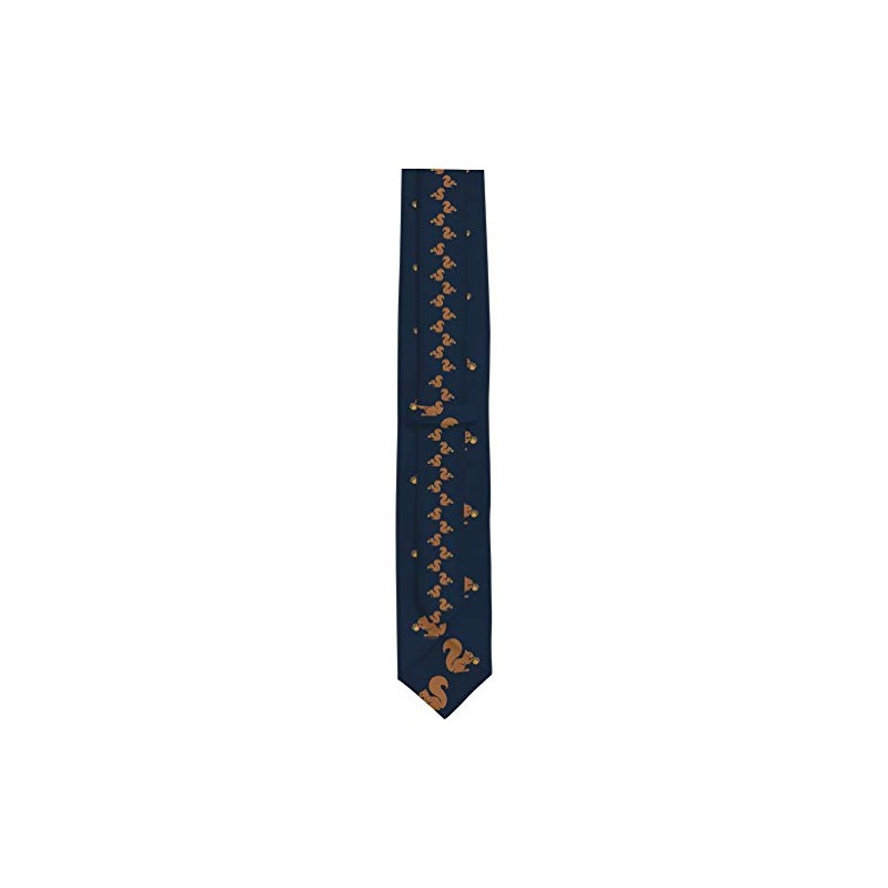 ThisWear Funny Squirrel Gifts for Men Squirrel Tie Squirrel Office