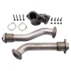 TRQ Right Turbo Up-pipe Kit Compatible with 1995-2003 Ford 1996-2004