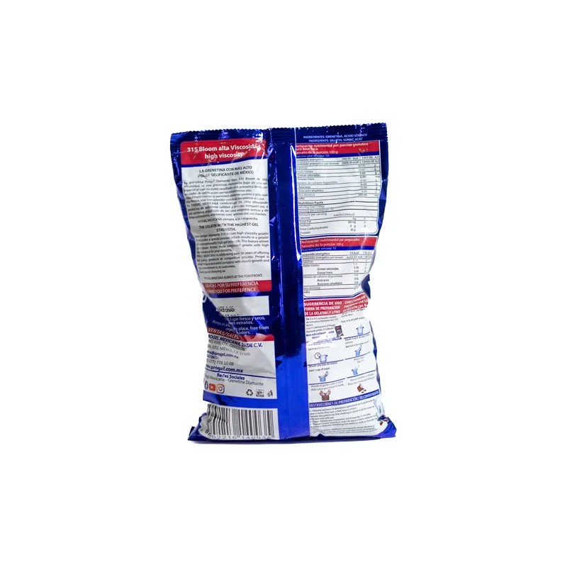 Grenetina Progel Diamante En Polvo 315 Bloom 1 Kg