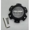 Pro Comp Flat Black Wheel Center Cap W/Screws 703165502 Resin