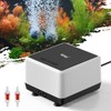 hygger Aquarium Oxygen Pump Set, Quiet Aquarium Air Pump, 10