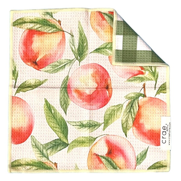 crae. Reversible Microfiber Washcloths 12x12 – Super Absorbent, Quick Drying