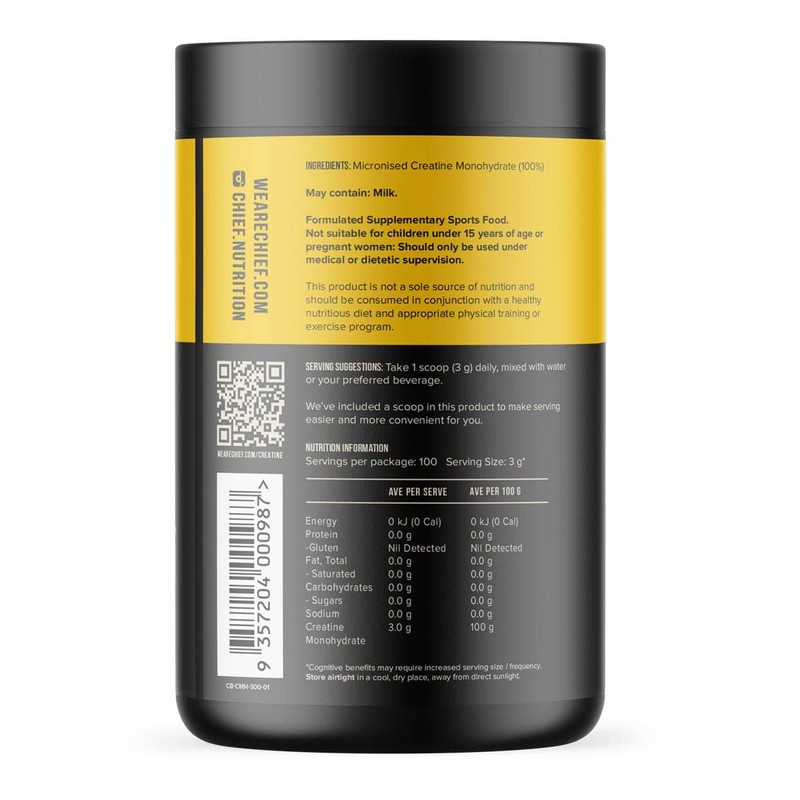 Chief Creatine Focus+, 300g