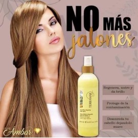 Spray Bifásico Reparador Terramar 250 ml – Hidratación, Brillo y Protección Capilar