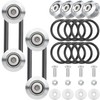 Bumper Quick Release, Mellbree JDM Quick Release Holders Front Rear