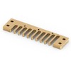 Aluminum Alloy Comb Harmonica Part for Hohner Marine Band Crossover