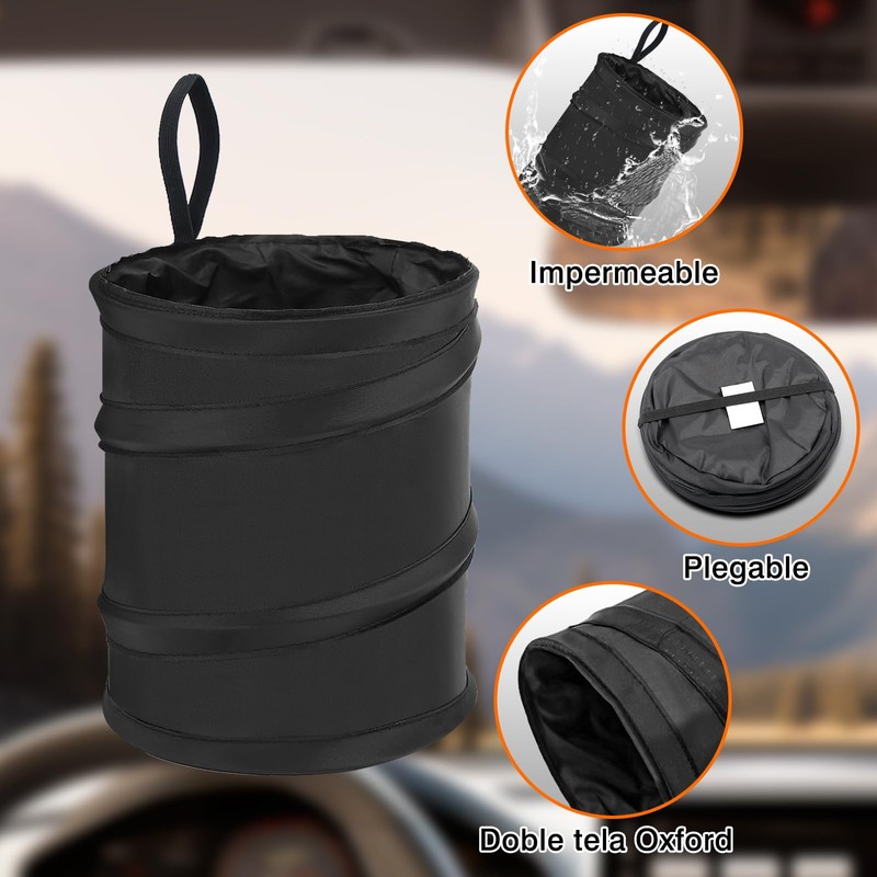 Bote de Basura para Auto, Benanei Cubo de Basura Plegable