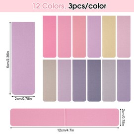 Magnetic Bookmark, Children's Magnetic Bookmarks, Magnetic Pages Markings for School, Teachers, Students, Book Lovers Gifts (6 x 2 cm, Inspirational, Pack of 12)