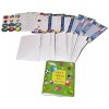 Phoenix Trading KIDS 'THANK YOU" CARD FUN PACK WITH 12 ENVELOPES
