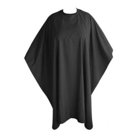 Ari Capa Corte Negra Cabello Nylon Repelente Estetica Barberia