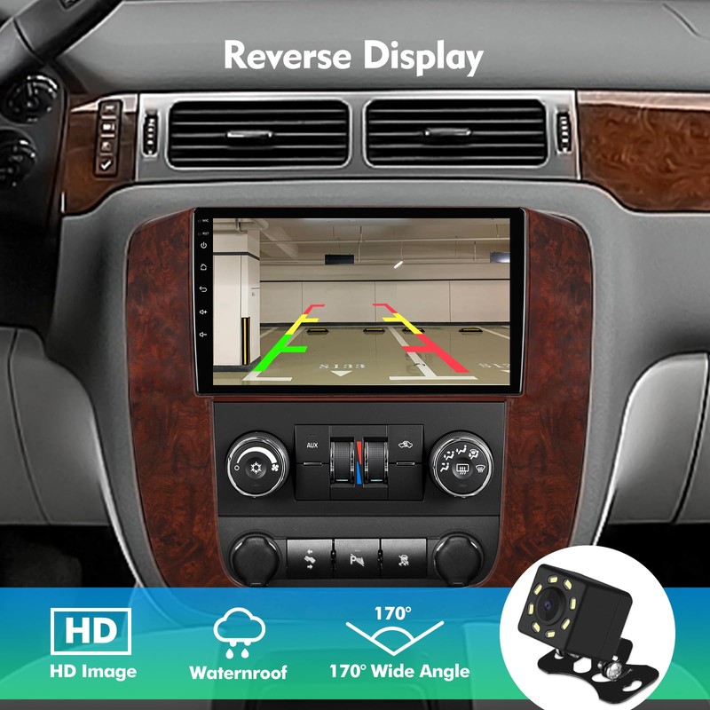 9 Inch IPS Touchscreen Android 13 Car Stereo for Tahoe/Yukon/Silverado/Suburban