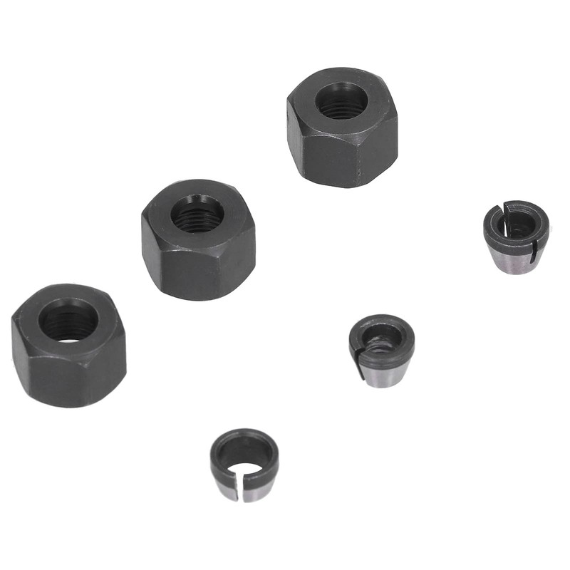3 Piezas 6mm 6,35mm 8mm Conector de Clip de Enrutador