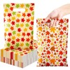 TaoBary 100 Pcs Plastic Fall Gift Bags Bulk 11.8" x