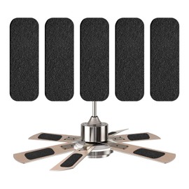 5-Pack, Blade Fan Ceiling Fan Filter | Activated Coconut Shell Carbon Filter, General Purpose Ceiling Fan Blade Home Air Purifier Filters Pollutants, Eliminates Odors, Dust, Purifies Air Quality;