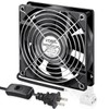 WDERAIR Small 120mm x 25mm EC 4 Inch Brushless Cooling