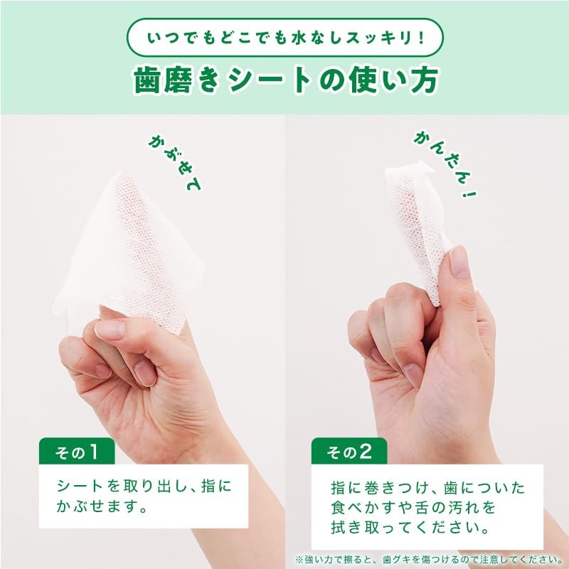 LEC Pocket Etiquette Portable Toothpaste Sheet (10 Pieces), Made in