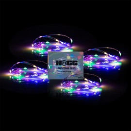 Hogg DIY Series - Tumbler Lights - Fairy String Lights 6FT Multi Color 4 Pack