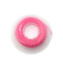 RUCYAI 15Feet Dental Orthodontic Elastic Rubber Power Chains Braces Bands Long/Closed/Short (Closed, Pink)