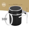 bremermann Savona Cosmetic Bin with Wall Bracket with Swing Lid