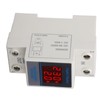 Voltage Current Meter Din Rail Double Display Display Monitor Single