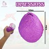 3x Fun Colourful Squeeze Unicorn Eggs, Stress Reliever Novelty Toy,
