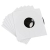 50 - Pack White Paper Vinyl 45 RPM Record Inner