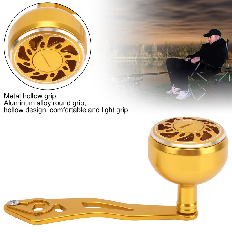 Fishing Reel Handle Grip Aluminum Alloy Baitcasting Reel Rocker Arm