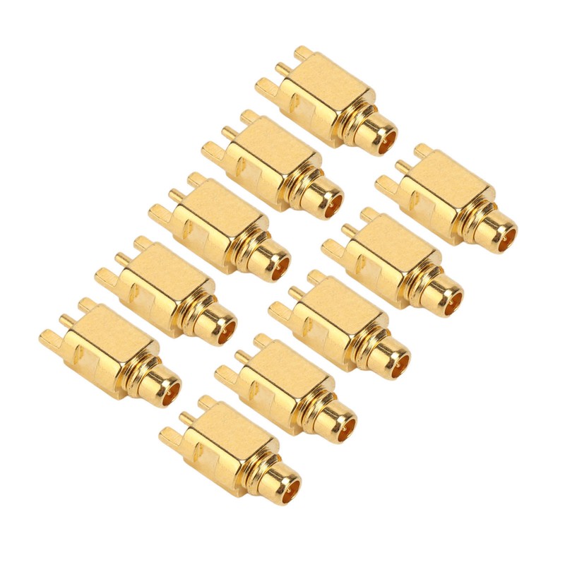 10Pcs MMCX JE Connector Solder 3 Pin for PCB Earphone