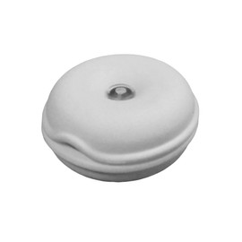 Electriduct Mini Cable Turtle Desk Organizer for Hiding & Organizing Cords & Wires Found in Homes & Office - Best Use for Computer Stations, Gaming & Entertainment Centers - White - 5 Pack