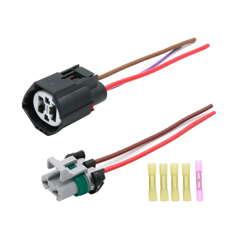Anxingo 902-209 Cooling Fan Control Module Connector Plug Wire Harness,