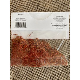 Ranchero SAFFFLOWER NATURAL PURE SPICE KASUBHA FOR ARROZ CALDO .14 oz, 4 grams