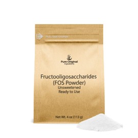 Pure Original Ingredients Fructooligosaccharides 4oz, No Additives, FOS Powder