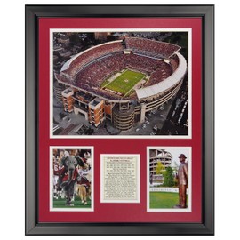 Legends Never Die University of Alabama Bryant-Denny Stadium Framed Photo Collage, 16" x 20"