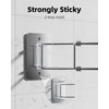 FOCSPROD RV Shower Corner Storage Bar, 7.9-13.7 inches RV Bathroom