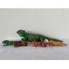 Lenwen 5 Pcs Bearded Dragon Stuffed Animal Set 26 Inch