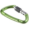 Climbing Technology Lime SG Carabiner with Ferrule (Green)