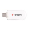 Verbatim Plectra USB-C Flash Drive White 64GB, 30228