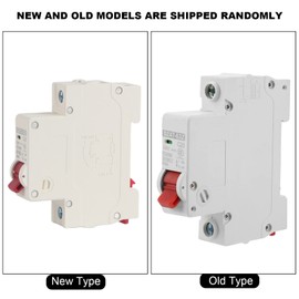 DZ47-63Z-1P DIN Rail Mount Miniature Circuit Breaker 1P, 20A DC, 250V,6000 Amp